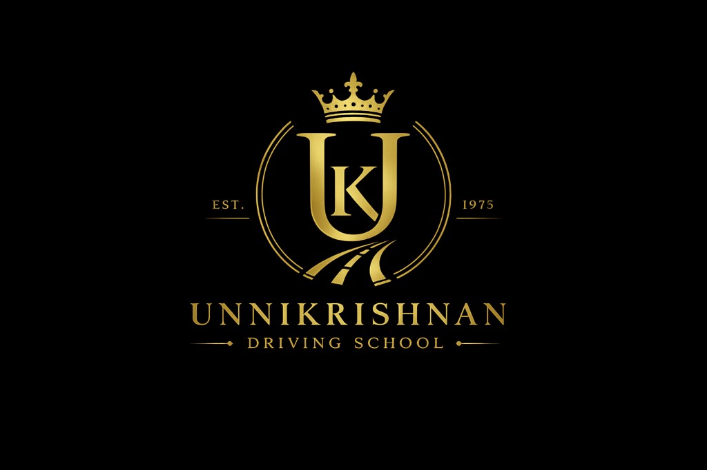 Unnikrishnan Driving School Logo